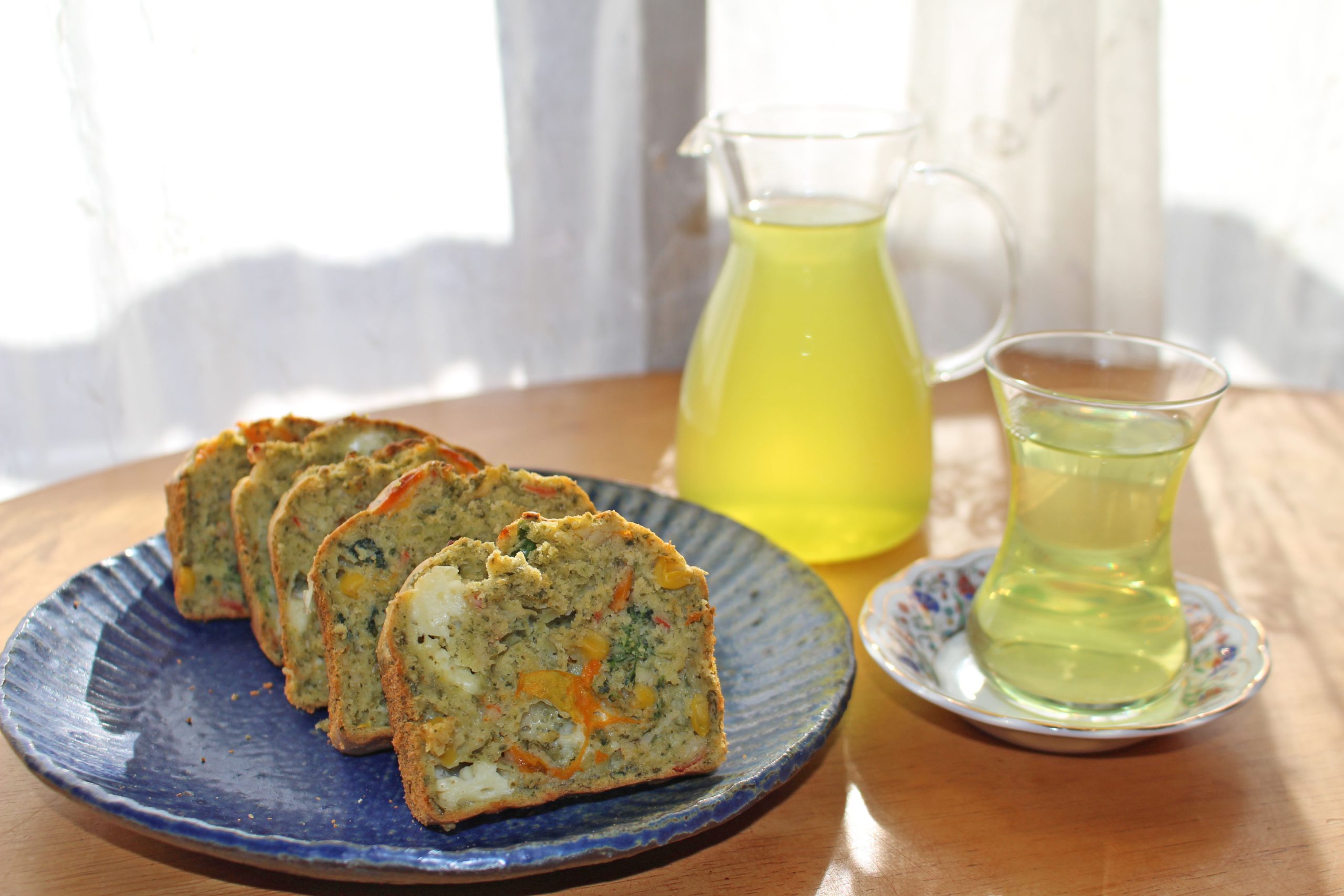 Tea Recipe Used fukamushicha tea leaf cake salé
